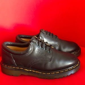 Dr. Martins Black Laced Shoes. Sz 5 UK